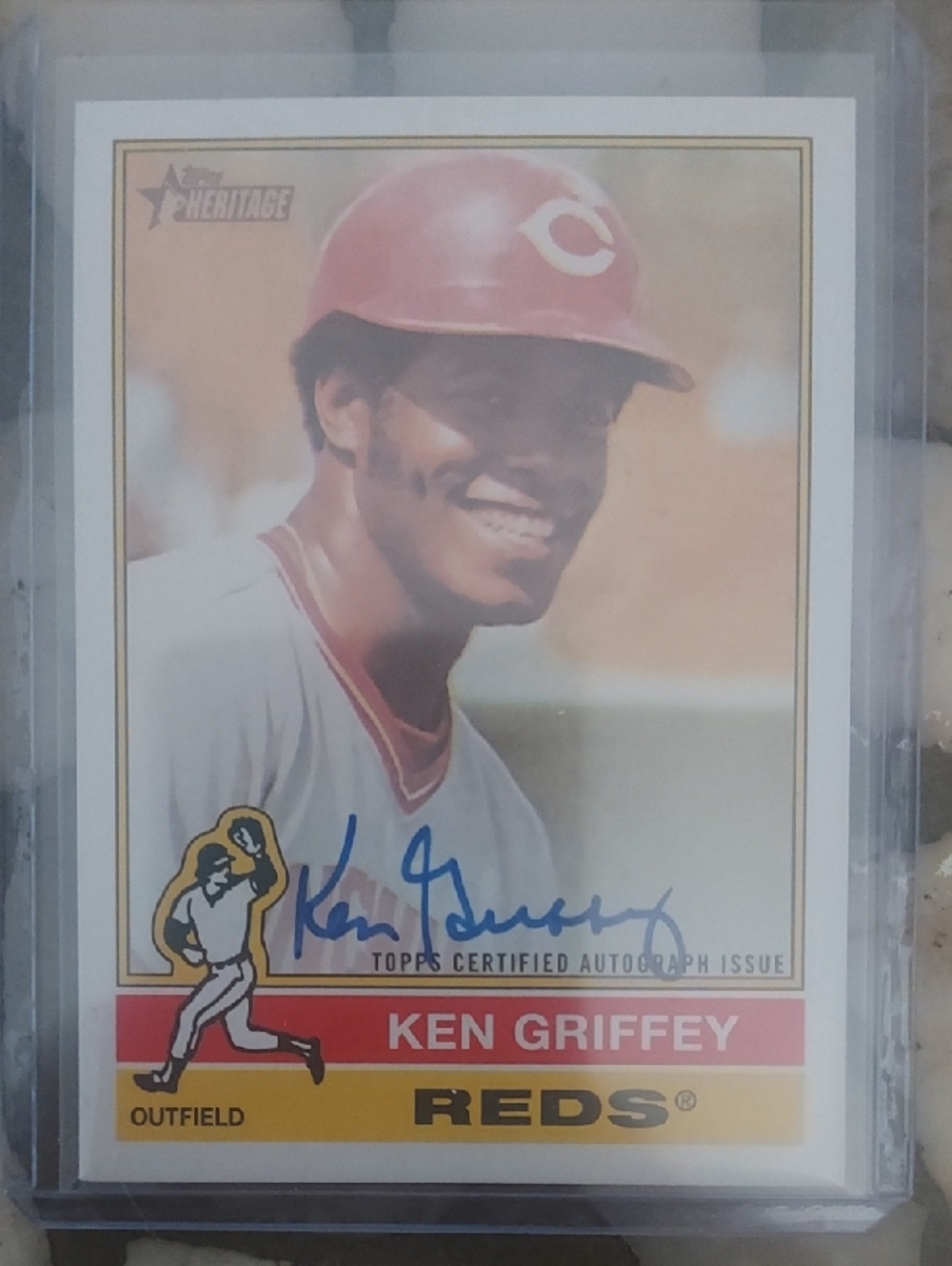 2025 Topps Heritage Ken Griffey Sr Autograph